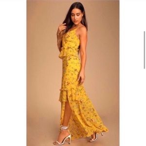 Lulus maxi dress